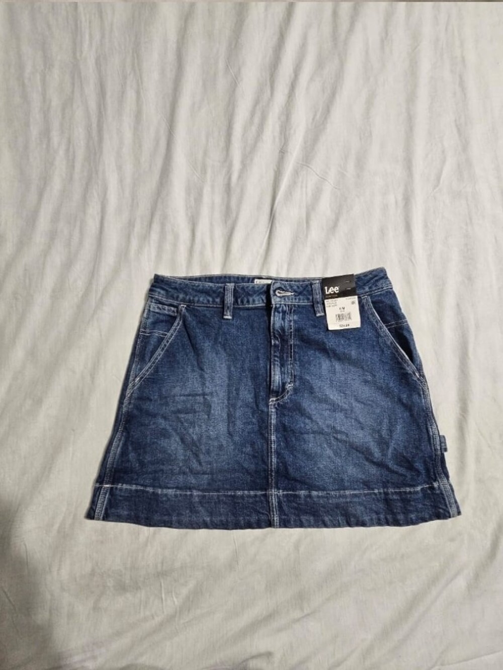 Lee Indigo Denim Mini Skirt